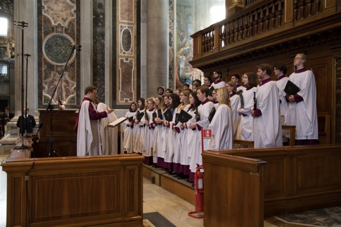 聖公会の「夕の礼拝」、バチカンのサンピエトロ大聖堂で初めて行われる
