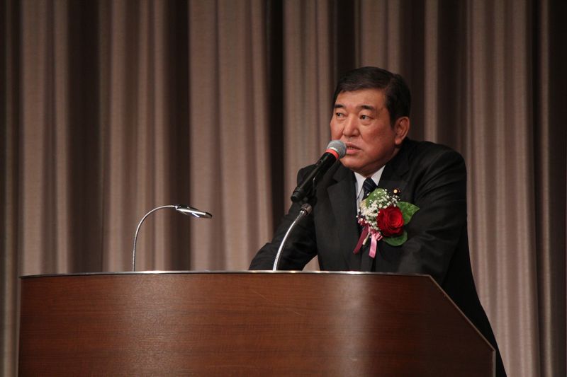 「神様、罪人のわたしを憐れんでください」　自民党の石破茂元幹事長があいさつ　第１７回国家晩餐祈祷会（１）