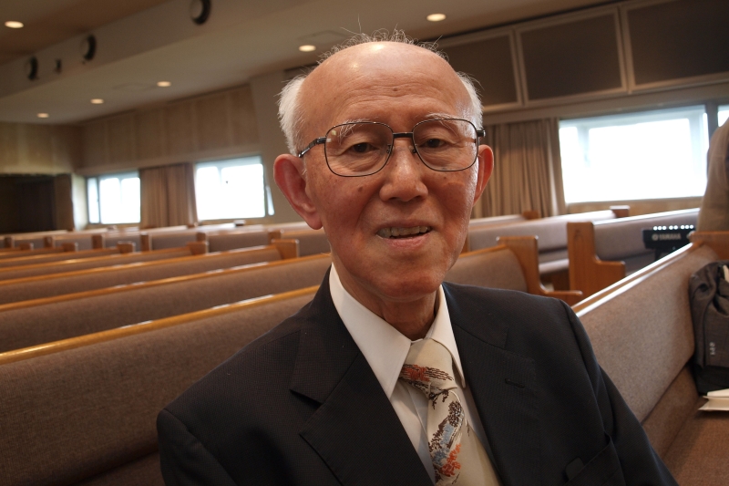 講演「死の恐れを乗り越えていきいき９０歳」　尾山令仁牧師