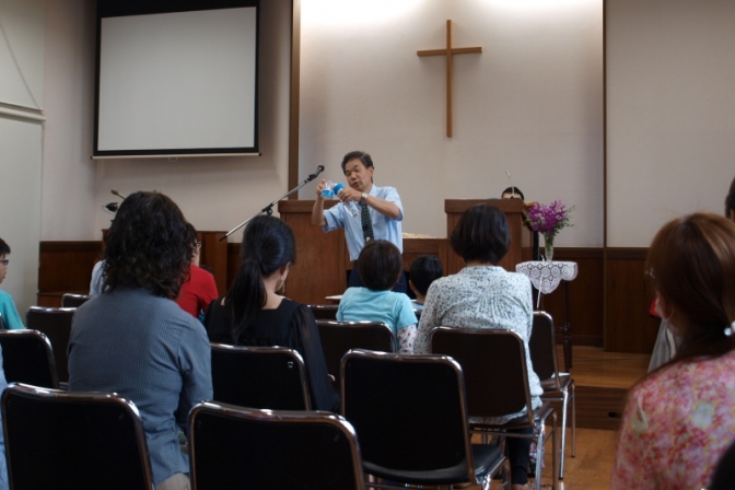 福音によって人生が神の中に加えられていくために 日本同盟基督教団国立キリスト教会　嵐時雄牧師