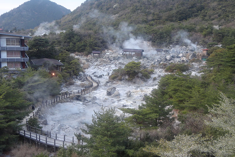 牧師の小窓（９０）雲仙・長崎 キリシタンの旅・その６　雲仙地獄　福江等