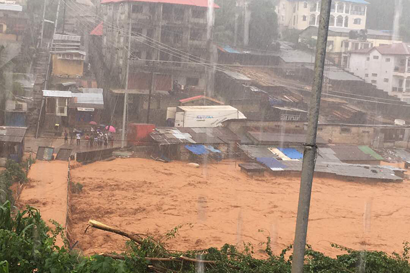シエラレオネで大規模な土砂崩れと洪水、死者４００人　キリスト教ＮＧＯが支援の訴え