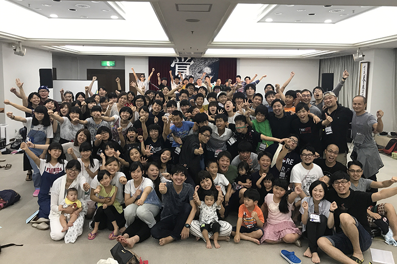 諸教会の若者たちが集まり、心から主を賛美する姿がここに！　In Him Camp 2017