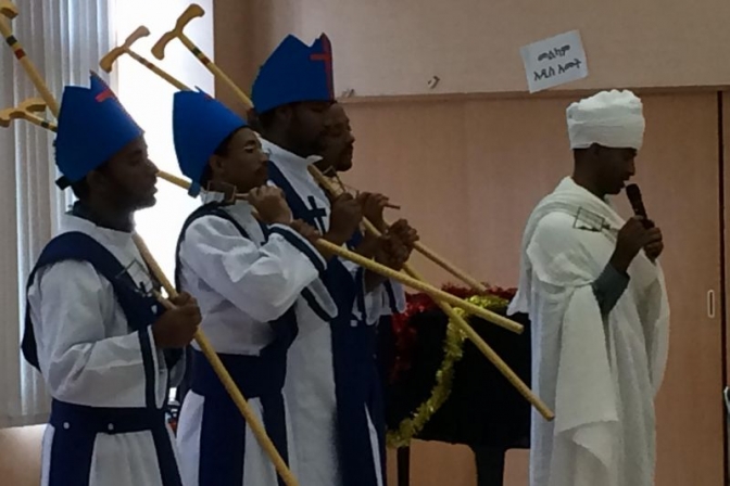 エチオピア正教会の「新年」聖体礼儀を体験　聖ミカエル東京エチオピア正教会