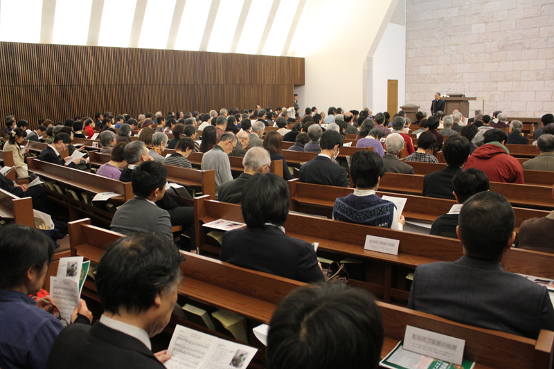 「すべての人に救いが」　聖書協会クリスマス礼拝　渡部信総主事がメッセージ