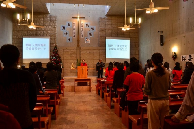 横浜華僑キリスト教会　創立６０周年目のクリスマス