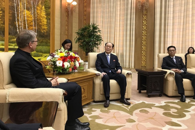 世界教会協議会の総幹事ら６人が北朝鮮訪問、「板門店宣言」を歓迎