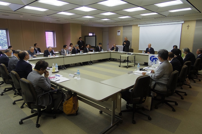 ＷＣＲＰ日本委、カトリック中央協議会で第２５回理事会開催　ＪｰＦＵＮ加盟など承認