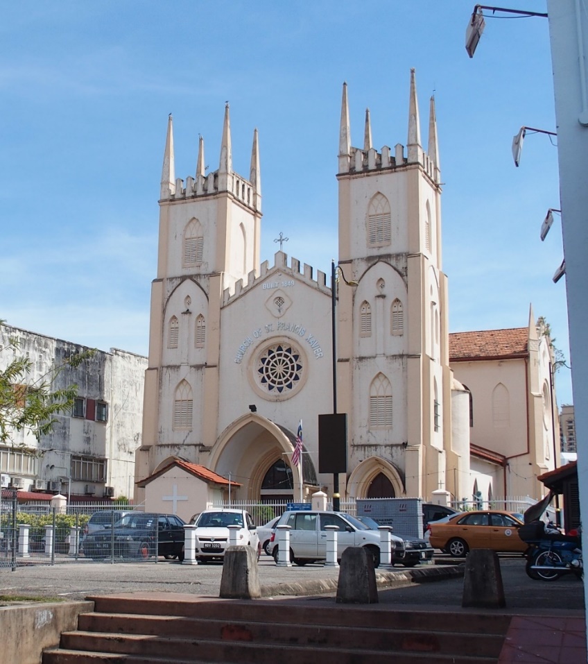 ＦＩＮＥ ＲＯＡＤ（７７）マレーシアの教会堂を訪ねて　マラッカとポルトガル様式教会堂　西村晴道