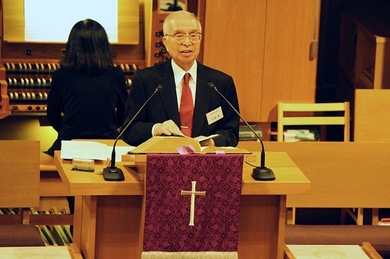 大宮理事長「聖書の言葉は永遠に響き続ける命の言葉」　日本聖書協会クリスマス礼拝