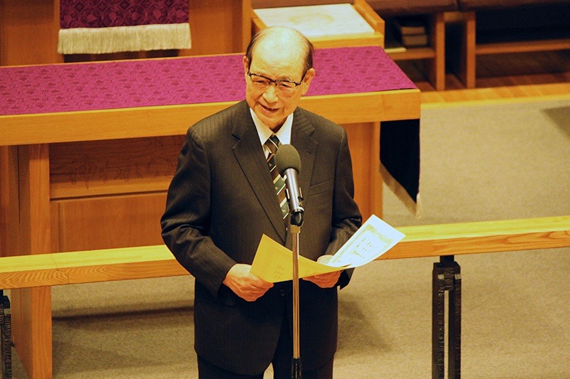 大宮理事長「聖書の言葉は永遠に響き続ける命の言葉」　日本聖書協会クリスマス礼拝