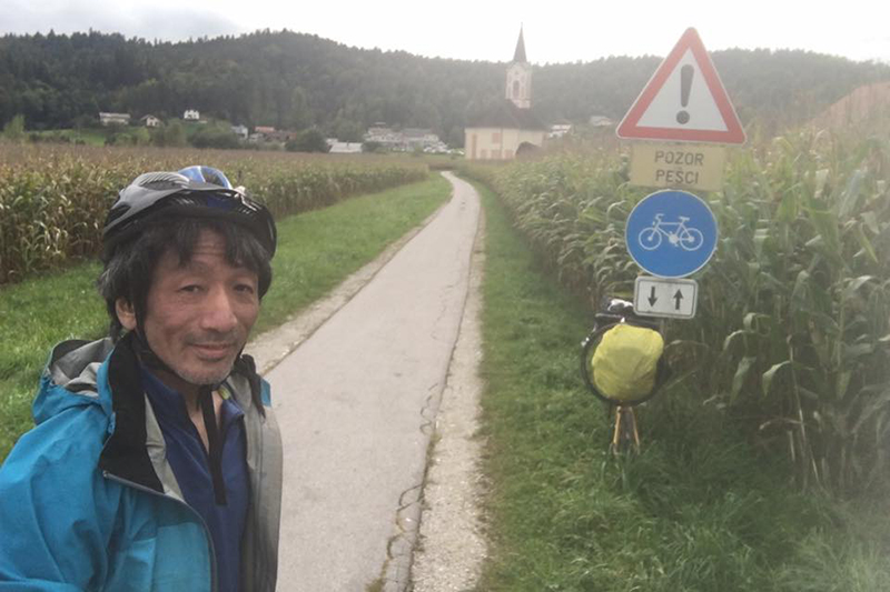 世界自転車旅行記（２５）ザグレブ～スロベニア～ミラノの旅　木下滋雄