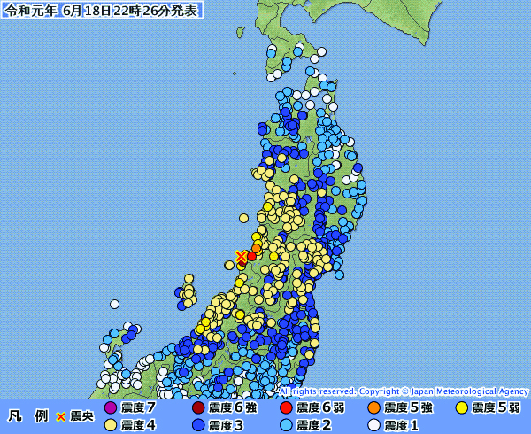 新潟・山形地震　一部の教会でイエス像倒れ破損する被害、付属幼稚園などは通常通り