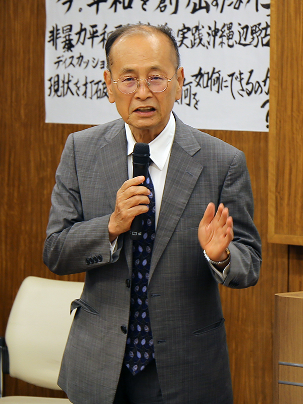 元外交官の孫崎享氏「軍事で安全は確保できない」　日本友和会全国大会