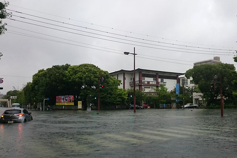 九州北部で記録的大雨、佐賀市・武雄市の教会の被害状況　一部信徒宅で床下浸水