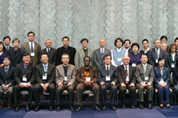 昨年、日本で行われた世界改革教会連盟（ＷＡＲＣ）東北アジア部会第７回総会および第１０回神学協議会。日本、韓国、台湾などアジア各国の代表ら約４０人が出席した。