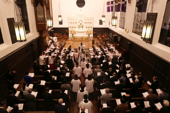 立教学院諸聖徒礼拝堂、聖別１００周年で記念礼拝