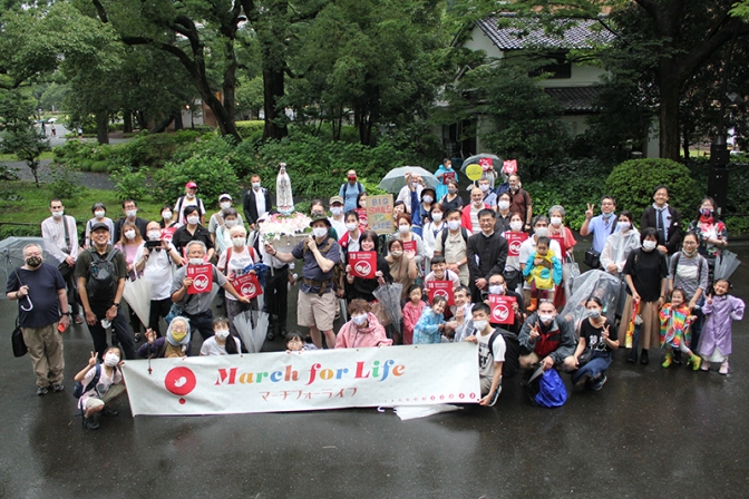 胎児の生命保護も国連の「持続可能な開発目標」に　東京でデモ行進