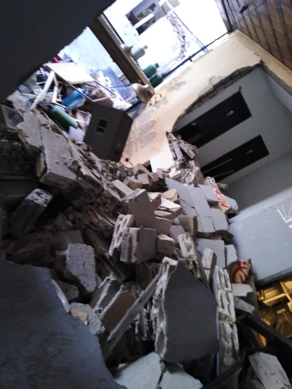 ベイルート爆発で現地教会も大被害　壁崩れ、窓吹き飛びガラス散乱
