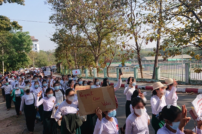 ミャンマーのクーデターを「深く憂慮」　日本ＹＷＣＡが抗議声明