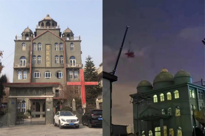 「中国のエルサレム」温州市で再び十字架撤去の動き、無告知で夜間に５教会が被害