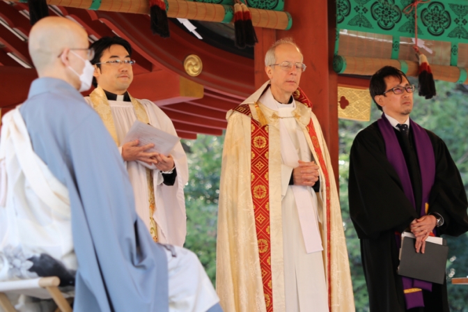祈り続けて１０年、鎌倉で３宗教合同の「東日本大震災追悼・復興祈願祭」