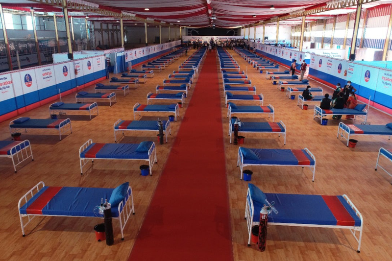 インドのメガチャーチ、教会施設をコロナ隔離治療センターに改装　３００病床整備