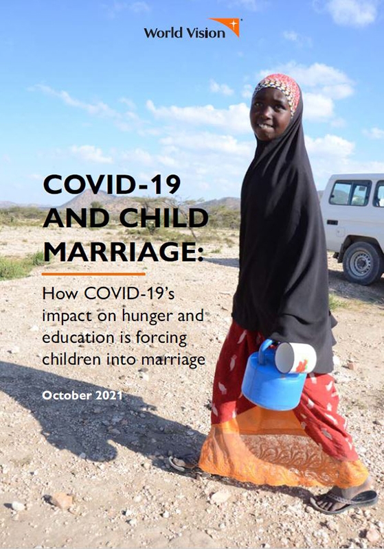 コロナ禍で３３０万人が児童婚のリスクに　ワールド・ビジョンが警鐘