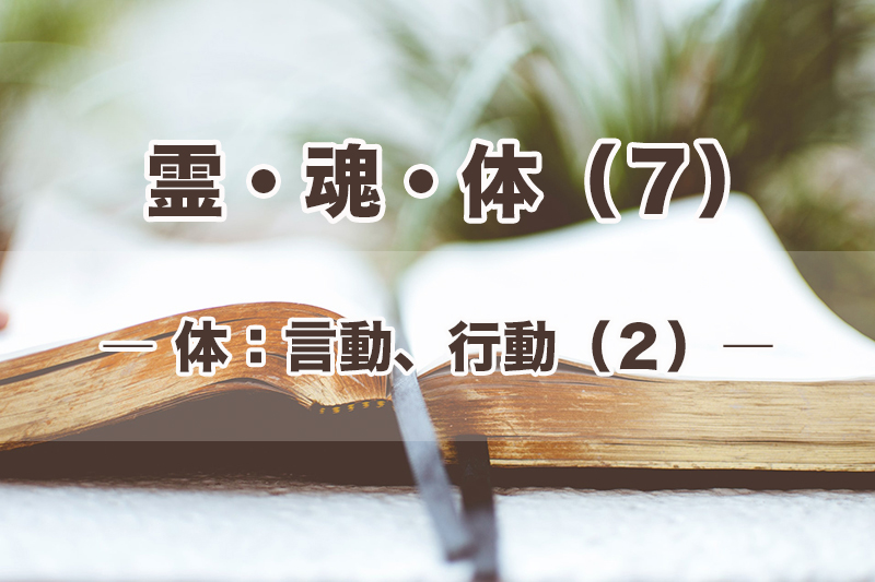 霊・魂・体（７）体：言動、行動（２）　加治太郎