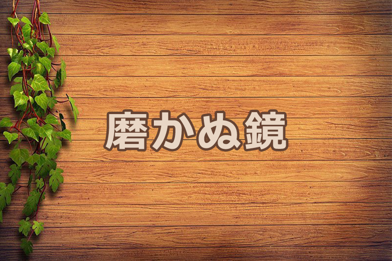 磨かぬ鏡　安食弘幸