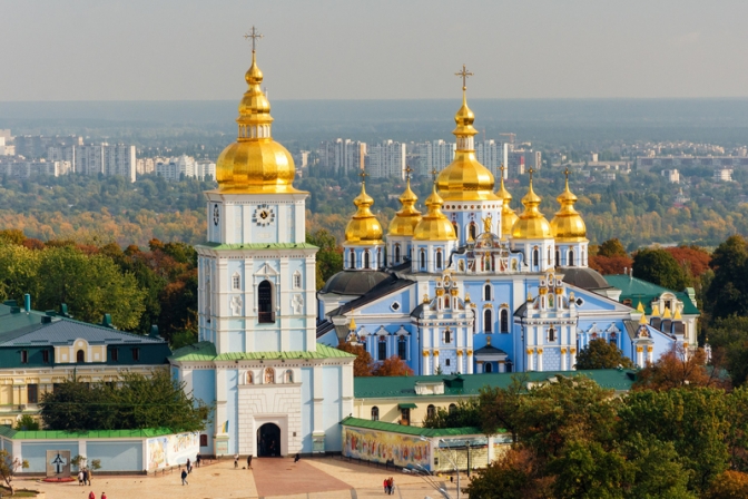 ウクライナ正教会/ＯＣＵ/聖ミハイル黄金ドーム修道院