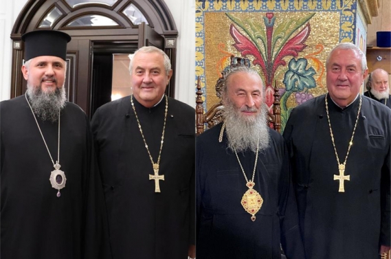 世界教会協議会の代表団がウクライナ訪問、２つのウクライナ正教会トップと会談
