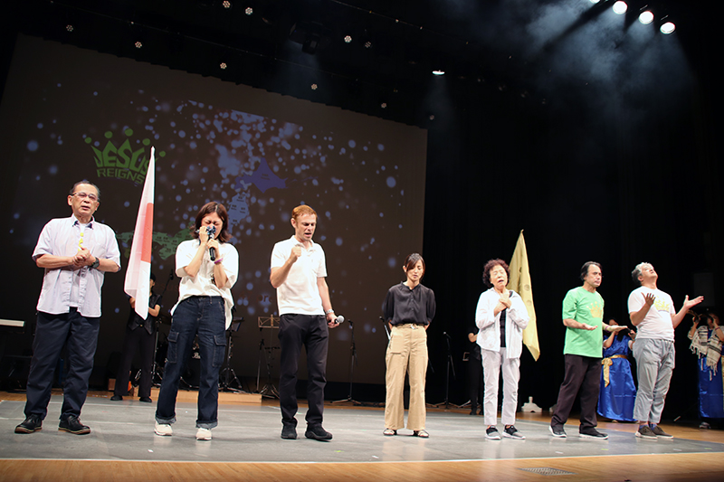 ジーザス・レインズ、７７回目の終戦記念日に全国７地域で同時開催　東京は７回目