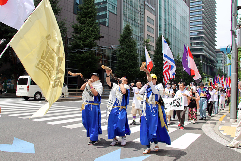 ジーザス・レインズ、７７回目の終戦記念日に全国７地域で同時開催　東京は７回目