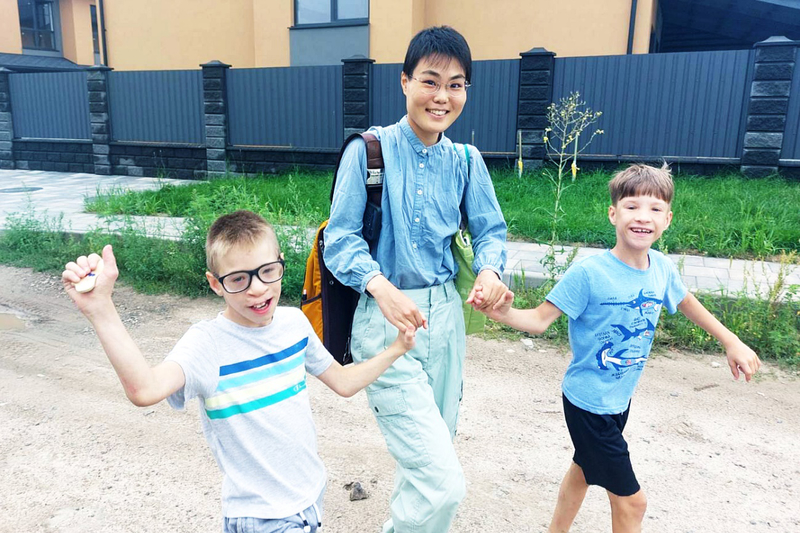 「ウクライナに孤児の家を」現地訪問記（３）障害ある孤児たちとの出会い、イルピン再訪