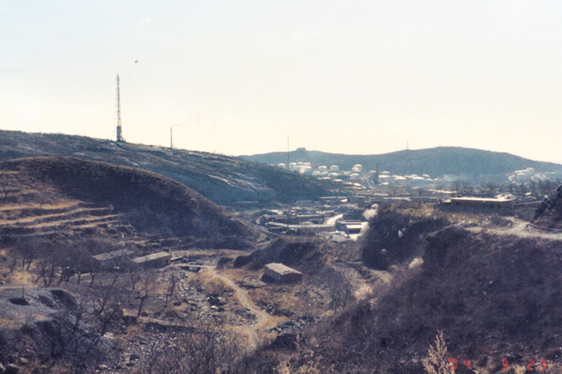 古代東方教会遺跡巡り旅行記（１）中国北京三盆山中腹の十字会堂跡