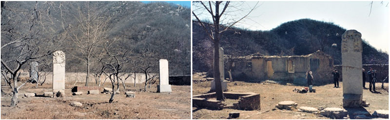 古代東方教会遺跡巡り旅行記（１）中国北京三盆山中腹の十字会堂跡