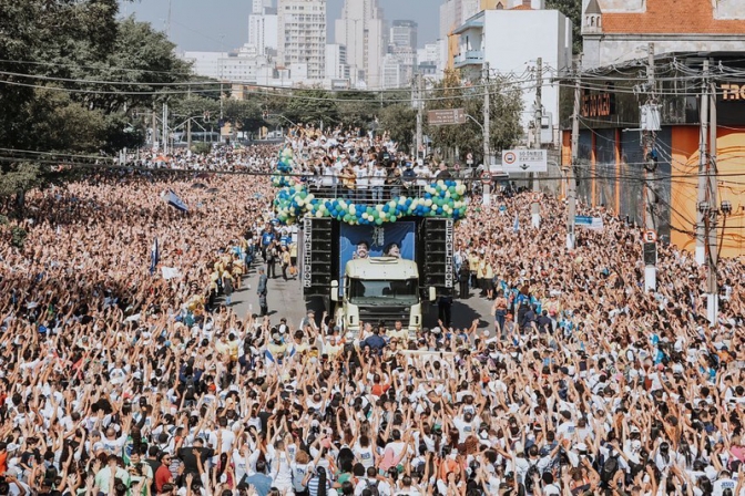ブラジルで「マーチ・フォー・ジーザス」　主催者発表で２００万人参加