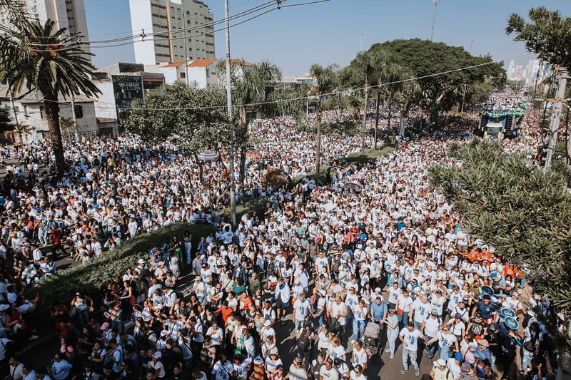 ブラジルで「マーチ・フォー・ジーザス」　主催者発表で２００万人参加