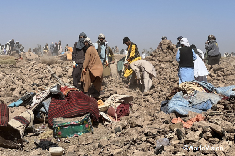 アフガニスタン、地震で２４００人超死亡　ワールド・ビジョンが緊急募金