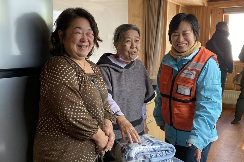 ワールド・ビジョン、能登地震最初の仮設住宅に寝具を支援　熊本地震で結んだ協定生かす