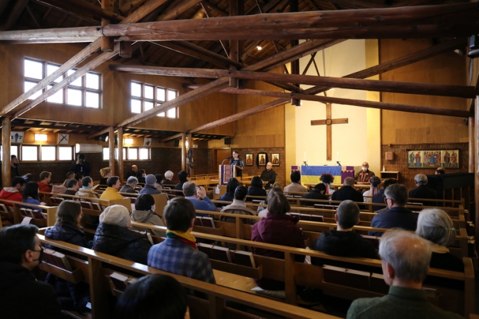 ロシアの軍事侵攻から２年、在日ウクライナ正教会が合同祈祷会