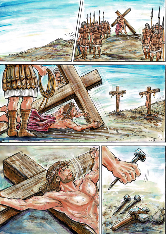 イエスの十字架　さとうまさこの漫画コラム（８４）