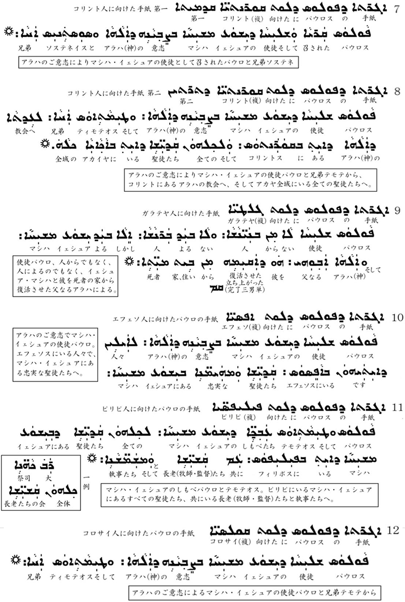 シリア語の世界(30)シリア語新約聖書の和訳(1)マタイ福音書からテサロニケ人への手紙第二まで 川z口一彦 シリア語の世界(30)シリア語新約聖書の和訳(1)マタイ福音書からテサロニケ人への手紙第二まで 川z口一彦