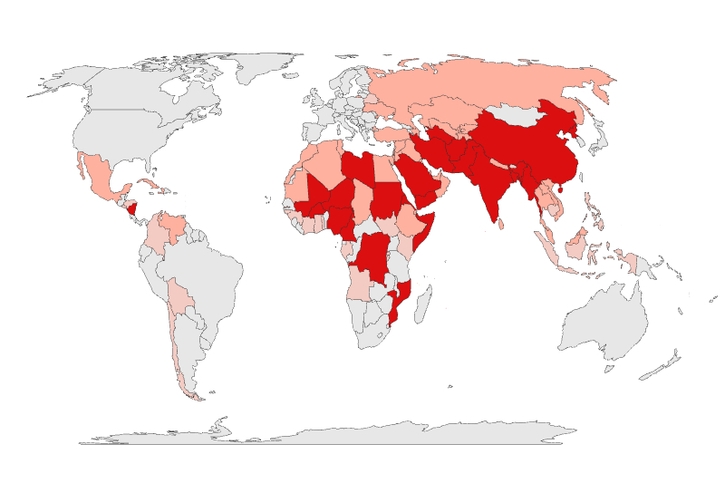 世界６２カ国で宗教的「迫害」や「差別」　２年に１度の「世界信教の自由報告書」発表