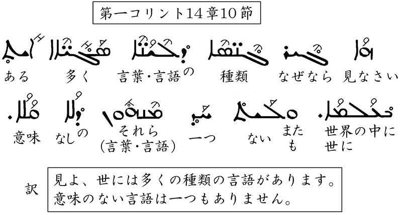 シリア語の世界（４４）シリア語辞書①オラフ　川口一彦