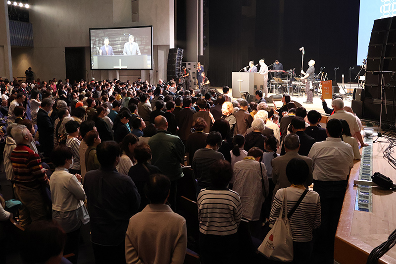 四国で過去最大規模の伝道集会　「愛と希望の祭典・四国」開幕、１７００人が参加