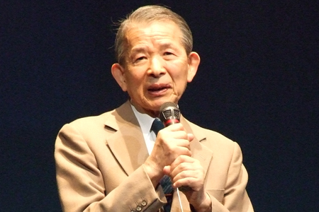 三浦光世氏（三浦綾子記念文化財団理事長）