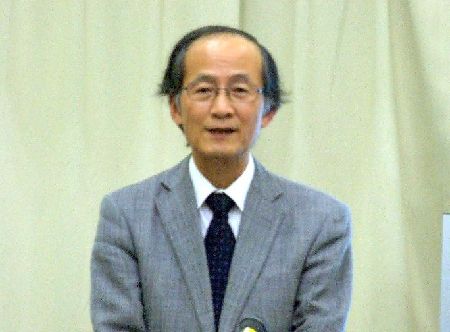 TMBA館長津村俊夫氏。2011年10月3日、お茶の水センター(東京都千代田区)で。 TMBA館長津村俊夫氏。2011年10月3日、お茶の水センター(東京都千代田区)で。