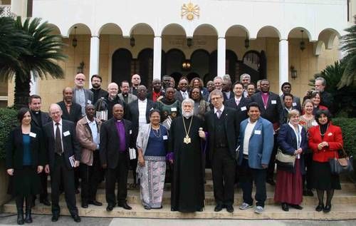 レバノンのＷＣＣ協議会参加者らの集合写真（写真提供：ＷＣＣ）